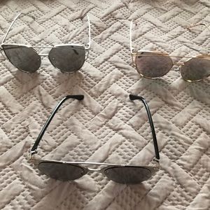 Unisex Sunglasses includes all 3 pair